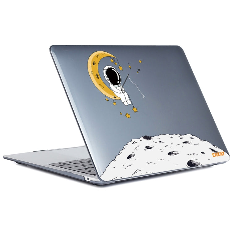 ENKAY Hat-Prince Spaceman Pattern Laotop Protective Crystal Case for MacBook Pro 16.2 inch A2485 2021/A2880 2023 (Spaceman No.3) - MacBook Pro Cases by ENKAY | Online Shopping UK | buy2fix