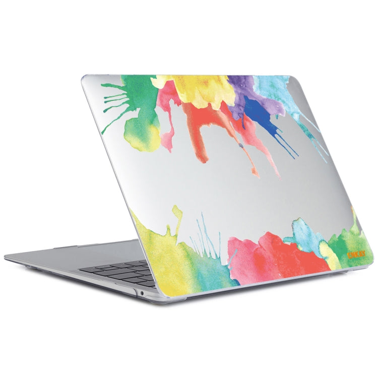 ENKAY Hat-Prince Forest Series Pattern Laotop Protective Crystal Case for MacBook Pro 13.3 inch A2251 / A2289 / A2338 2020(Watercolor Pattern) - MacBook Pro Cases by ENKAY | Online Shopping UK | buy2fix