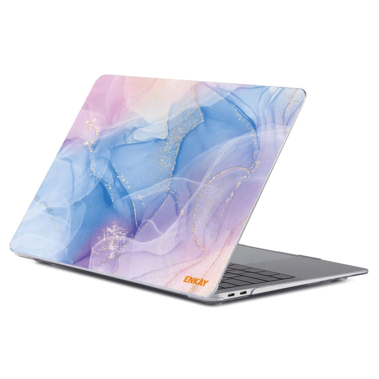 For MacBook Air 13.3 inch A1932 2018 ENKAY Hat-Prince Streamer Series Laotop Protective Crystal Case(Streamer No.2) - MacBook Air Cases by ENKAY | Online Shopping UK | buy2fix