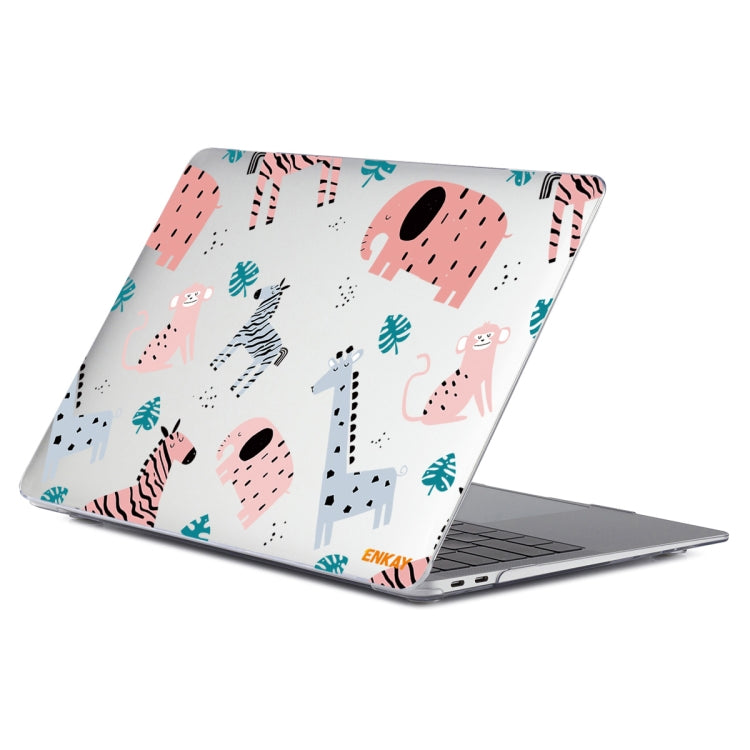 ENKAY Animal Series Pattern Laotop Protective Crystal Case For MacBook Pro 16.2 inch A2485 2021/A2880 2023(Animals No.2) - MacBook Pro Cases by ENKAY | Online Shopping UK | buy2fix