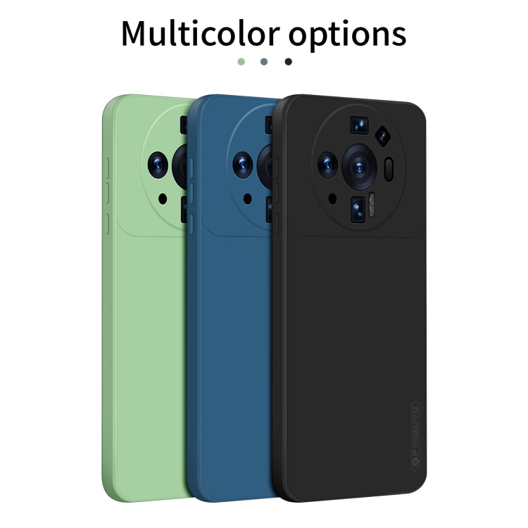 For Xiaomi 12S Ultra PINWUYO Sense Series Liquid Silicone TPU Mobile Phone Case(Green) - More Brand by PINWUYO | Online Shopping UK | buy2fix