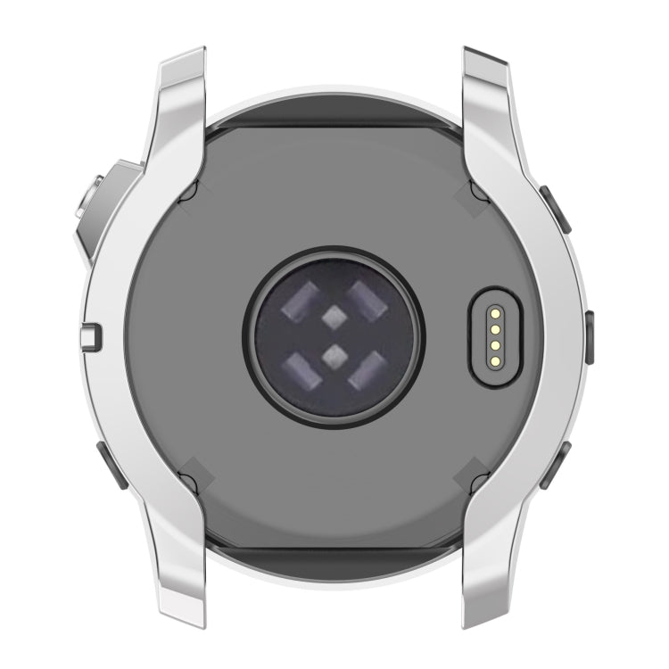 For Garmin Fenix 7S Shockproof TPU Watch Case(Grey) - Watch Cases by buy2fix | Online Shopping UK | buy2fix