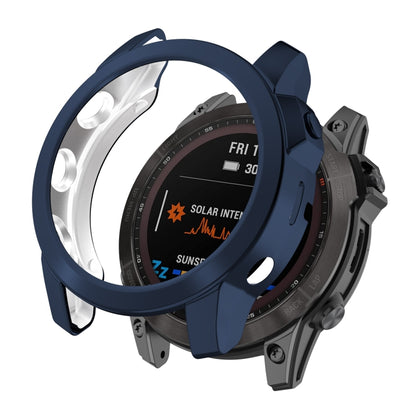 For Garmin Fenix 7S Shockproof TPU Watch Case(Silver) - Watch Cases by buy2fix | Online Shopping UK | buy2fix