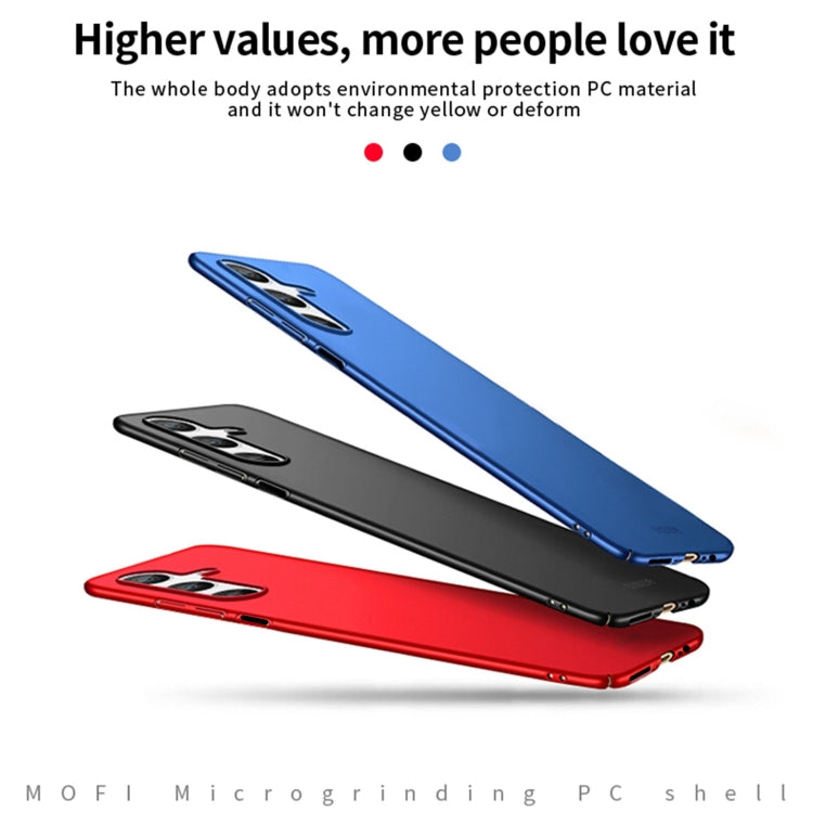 For Samsung Galaxy A14 4G / 5G MOFI Frosted PC Ultra-thin Hard Case(Red) - Galaxy Phone Cases by MOFI | Online Shopping UK | buy2fix