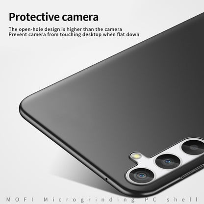 For Samsung Galaxy A14 4G / 5G MOFI Frosted PC Ultra-thin Hard Case(Black) - Galaxy Phone Cases by MOFI | Online Shopping UK | buy2fix