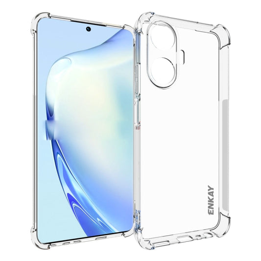 For Realme C55 4G ENKAY Clear TPU Shockproof Anti-slip Phone Case - Realme Cases by ENKAY | Online Shopping UK | buy2fix