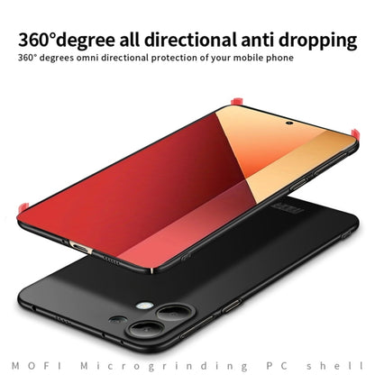 For Xiaomi Redmi Note 13 Pro 4G MOFI Micro-Frosted PC Ultra-thin Hard Phone Case(Red) - Note 13 Pro Cases by MOFI | Online Shopping UK | buy2fix