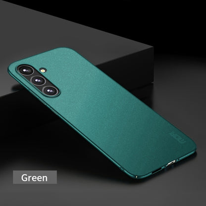 For Samsung Galaxy A34 5G MOFI Fandun Series Frosted PC Ultra-thin All-inclusive Phone Case(Green) - Galaxy Phone Cases by MOFI | Online Shopping UK | buy2fix