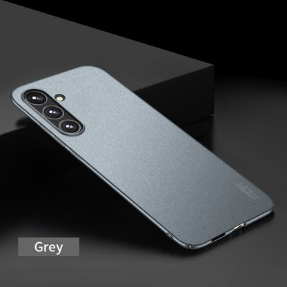 For Samsung Galaxy A55 5G MOFI Fandun Series Frosted PC Ultra-thin All-inclusive Phone Case(Gray) - Galaxy Phone Cases by MOFI | Online Shopping UK | buy2fix