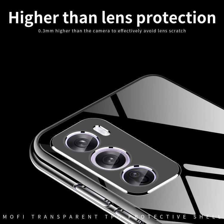 For OPPO Reno12 Pro Global MOFI Ming Series Transparent Ultra-thin TPU Phone Case(Transparent) - Reno12 Pro Cases by MOFI | Online Shopping UK | buy2fix