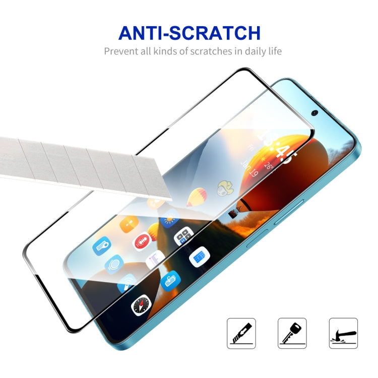 For Motorola Moto G24 4G 10pcs ENKAY Full Glue High Aluminum-silicon Tempered Glass Film - Motorola Tempered Glass by ENKAY | Online Shopping UK | buy2fix