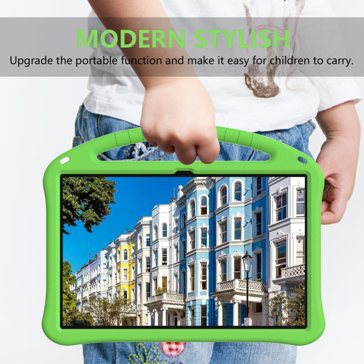 For Samsung Galaxy Tab S9 Ultra EVA Shockproof Tablet Case with Holder(Green) - Galaxy Tab S9 Ultra Cases by buy2fix | Online Shopping UK | buy2fix