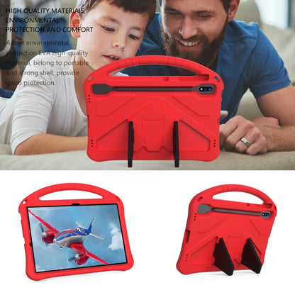 For Samsung Galaxy Tab S10+ 12.4 EVA Shockproof Tablet Case with Holder(Red) - Tab S10+ Cases by buy2fix | Online Shopping UK | buy2fix