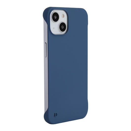 For iPhone 15 Plus ENKAY Ultra-thin Matte Frameless PC Phone Case(Dark Blue) - iPhone 15 Plus Cases by ENKAY | Online Shopping UK | buy2fix