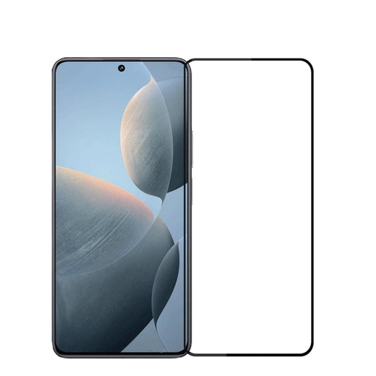 For Xiaomi Redmi K70E MOFI 9H 2.5D Full Screen Tempered Glass Film(Black) - K70 Tempered Glass by MOFI | Online Shopping UK | buy2fix