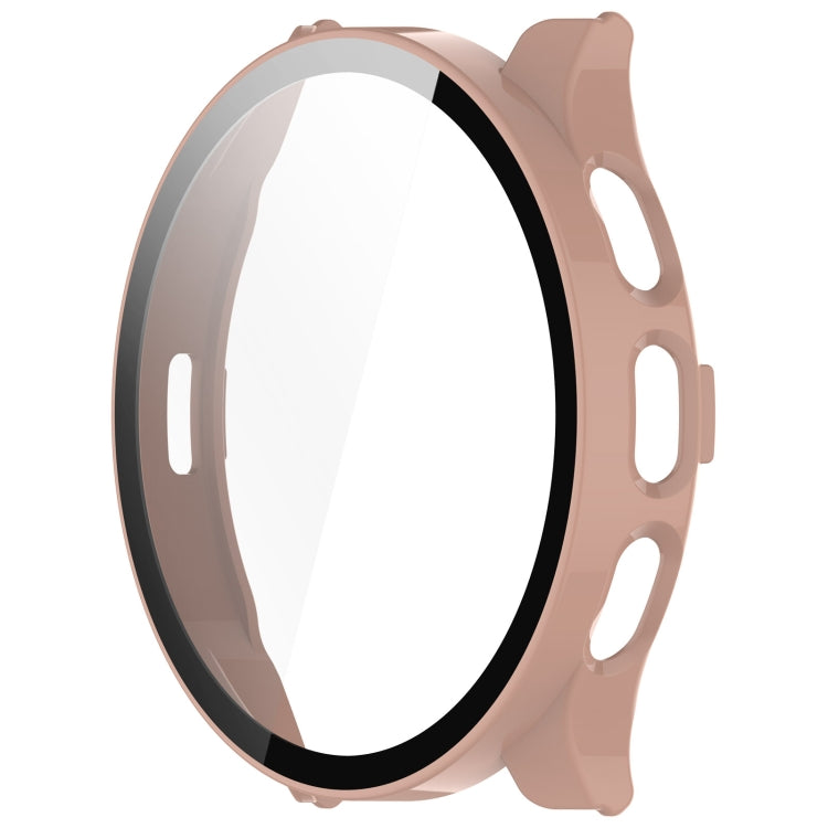 For Garmin Venu 3 PC + Tempered Film Integrated Watch Protective Case(Pink) - Watch Cases by buy2fix | Online Shopping UK | buy2fix