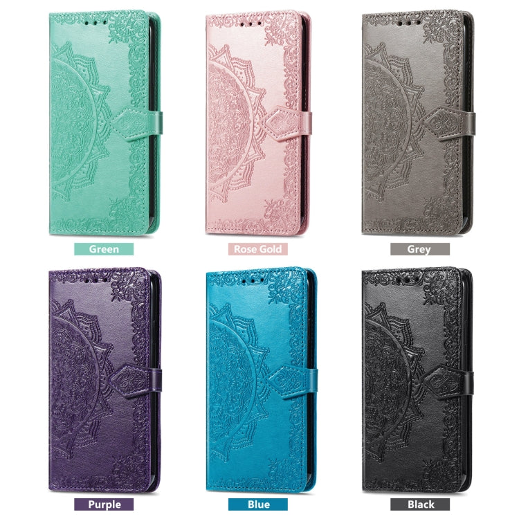 For Ulefone Note 15 Mandala Flower Embossed Leather Phone Case(Rose Gold) - Ulefone Cases by buy2fix | Online Shopping UK | buy2fix