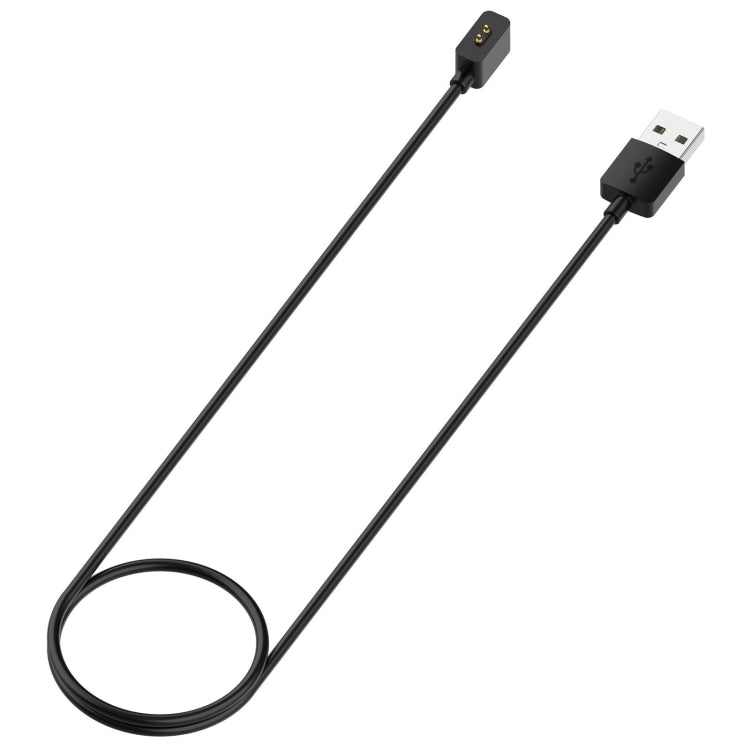 For Xiaomi Smart Band 8 Active Smart Watch Charging Cable, Length:1m(Black) - Charger by buy2fix | Online Shopping UK | buy2fix