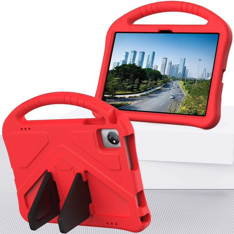 For Blackview OSCAL Pad 60 2022 EVA Shockproof Tablet Case with Holder(Red) - Others by buy2fix | Online Shopping UK | buy2fix