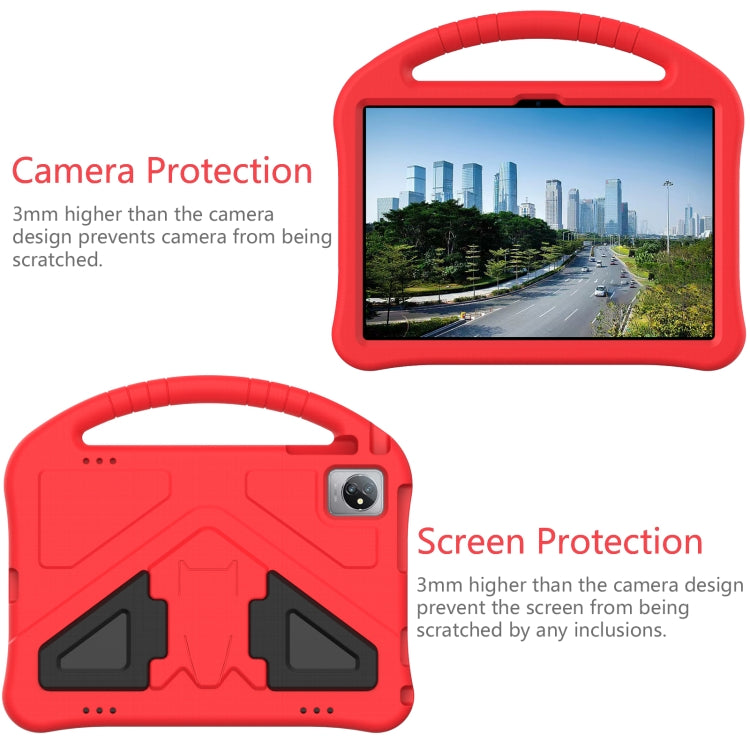 For Blackview Tab 8 2020 EVA Shockproof Tablet Case with Holder(Red) - Others by buy2fix | Online Shopping UK | buy2fix