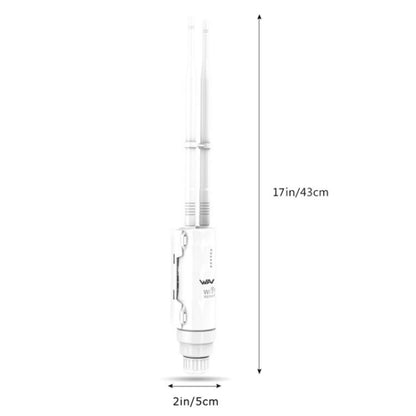 WAVLINK WN570HN2 With PoE Powered WAN/ AP / Repeater Mode 300Mbps Outdoor Router, Plug:US Plug - Wireless Routers by WAVLINK | Online Shopping UK | buy2fix