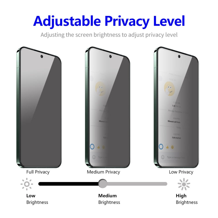 For Samsung Galaxy A35 2pcs ENKAY Hat-Prince 28 Degree Anti-peeping Privacy Tempered Glass Film - Galaxy Tempered Glass by ENKAY | Online Shopping UK | buy2fix