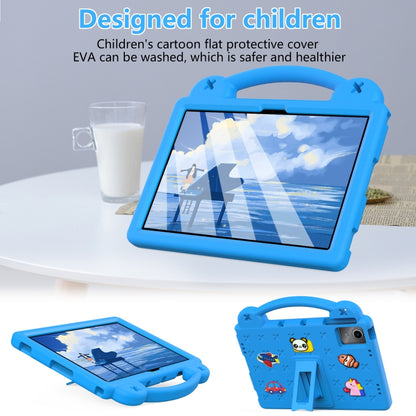 For Lenovo Tab M11 / Xiaoxin Pad 2024 Handle Kickstand Children EVA Shockproof Tablet Case(Sky Blue) - Lenovo by buy2fix | Online Shopping UK | buy2fix