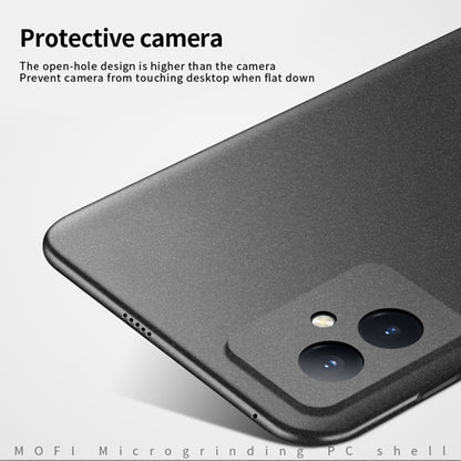 For Honor 100 MOFI Fandun Series Frosted PC Ultra-thin All-inclusive Phone Case(Black) - Honor Cases by MOFI | Online Shopping UK | buy2fix