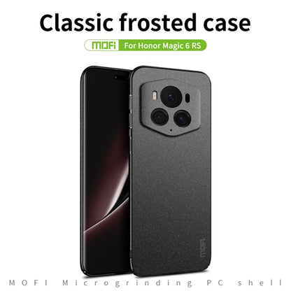 For Honor Magic6 RSR MOFI Fandun Series Frosted PC Ultra-thin All-inclusive Phone Case(Red) - Honor Cases by MOFI | Online Shopping UK | buy2fix