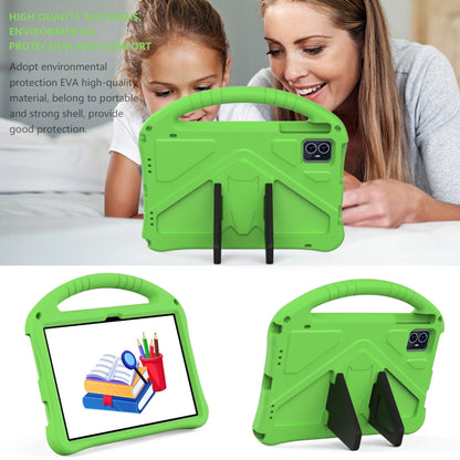 For Blackview Tab 80 10.1 2023 EVA Shockproof Tablet Case with Holder(Green) - Others by buy2fix | Online Shopping UK | buy2fix