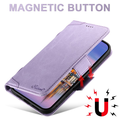 For iPhone 16 Plus SUTENI J07 Multifunctional Horizontal Flip Magsafe Leather Phone Case(Purple) - iPhone 16 Plus Cases by Suteni | Online Shopping UK | buy2fix