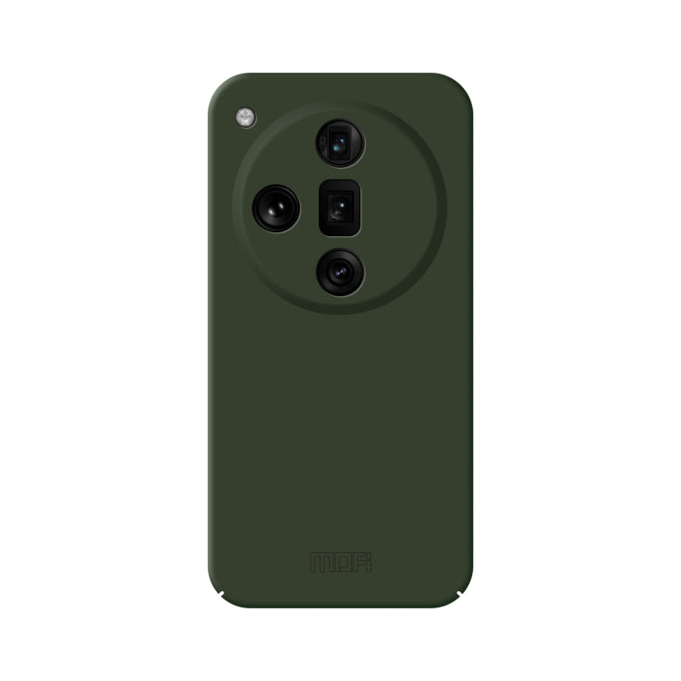 For OPPO Find X7 MOFI Qin Series Skin Feel All-inclusive PC Phone Case(Green) - OPPO Cases by MOFI | Online Shopping UK | buy2fix