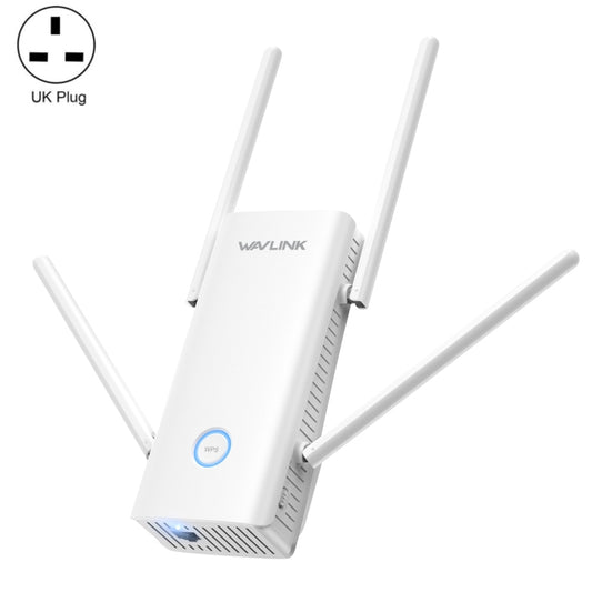 Wavlink WN583AX3 AX3000 Dual Band WiFi Repeater/AP/Router/Mesh Mode WiFi Extender, Plug:UK Plug - Wireless Routers by WAVLINK | Online Shopping UK | buy2fix