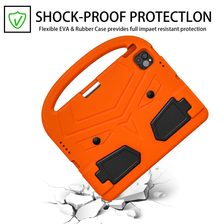 For iPad Pro 11 2024 Sparrow Style Shockproof Kickstand EVA Tablet Case(Orange) - iPad Pro 11 2024 Cases by buy2fix | Online Shopping UK | buy2fix