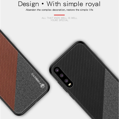 PINWUYO Honors Series Shockproof PC + TPU Protective Case for Huawei P30(Black) - Huawei Cases by PINWUYO | Online Shopping UK | buy2fix