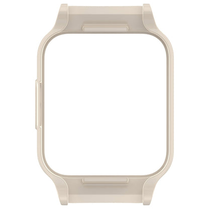 For Redmi Watch 4 Half Pack PC Watch Protective Case(Creamy White) - Watch Cases by buy2fix | Online Shopping UK | buy2fix