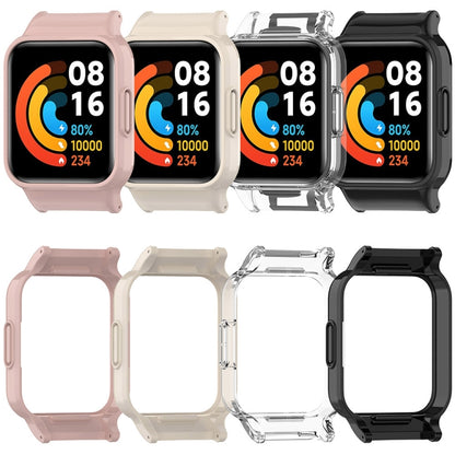 For Redmi Watch 3 Half Pack PC Watch Protective Case(Transparent) - Watch Cases by buy2fix | Online Shopping UK | buy2fix