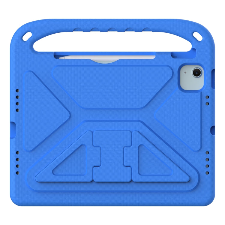 For iPad Air 11 / Pro 11 2024 Handle EVA Shockproof Tablet Case with Holder(Blue) - iPad Air 11 2024 Cases by buy2fix | Online Shopping UK | buy2fix