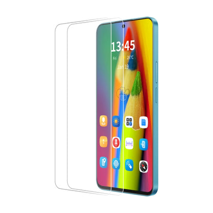 For Motorola Moto G Power 2024 2pcs ENKAY 9H Big Arc Edge High Aluminum-silicon Tempered Glass Film - Motorola Tempered Glass by ENKAY | Online Shopping UK | buy2fix