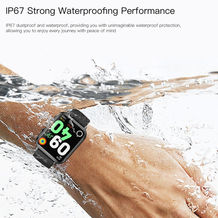 Q19 Max 2.1 inch HD Screen Waterproof Sports Business Smart Watch(Black) - Smart Watches by buy2fix | Online Shopping UK | buy2fix