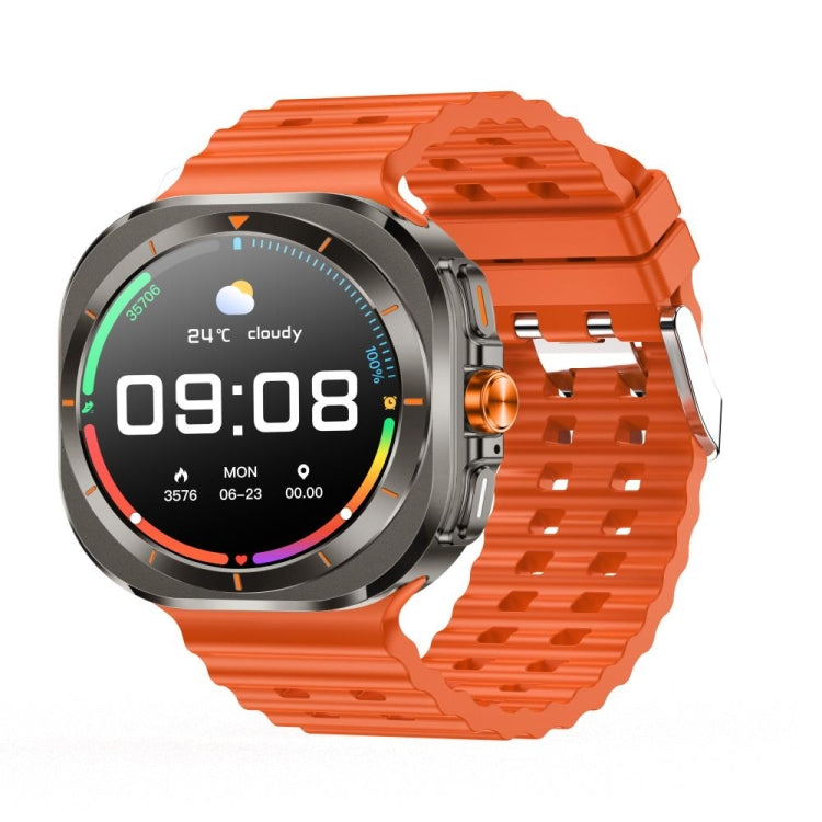 Z7 Ultra 1.46 inch Color Screen Smart Watch, Support Bluetooth Call / Health Monitoring(Orange) - Smart Watches by buy2fix | Online Shopping UK | buy2fix