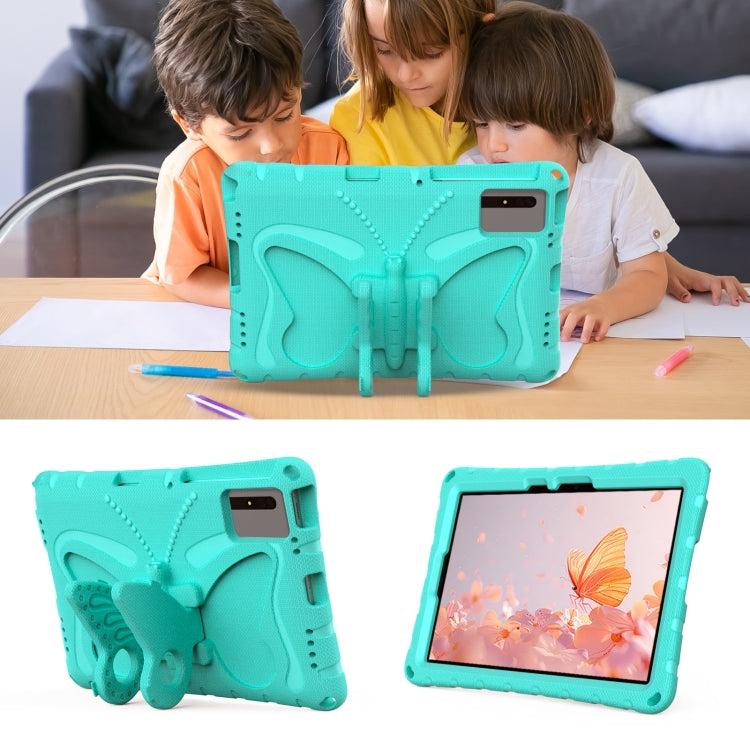 For Huawei MatePad SE 11 2024 Butterfly Bracket EVA Shockproof Tablet Case(Mint Green) - Huawei by buy2fix | Online Shopping UK | buy2fix