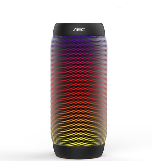 AEC BQ615 PRO Colorful LED Wireless HiFi Stereo Speaker, Combines Bluetooth + TF card player + FM radio + AUX + NFC - Desktop Speaker by AEC | Online Shopping UK | buy2fix