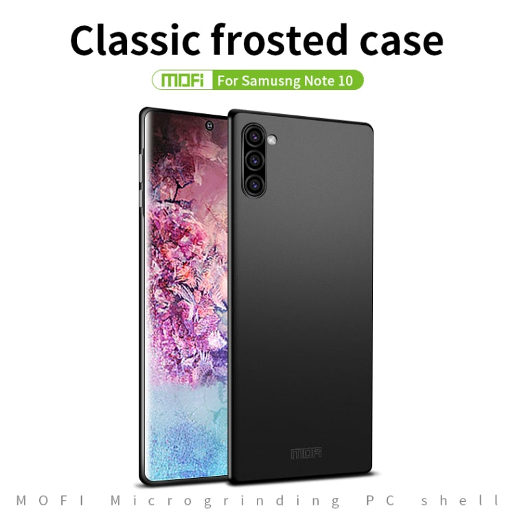 MOFI Frosted PC Ultra-thin Hard Case for Galaxy Note10(Red) - Galaxy Phone Cases by MOFI | Online Shopping UK | buy2fix