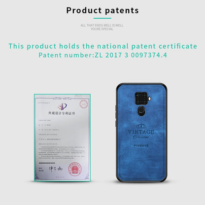 PINWUYO Shockproof Waterproof Full Coverage PC + TPU + Skin Protective Case for Huawei Nova 5i Pro / Mate 30 Lite(Blue) - Huawei Cases by PINWUYO | Online Shopping UK | buy2fix
