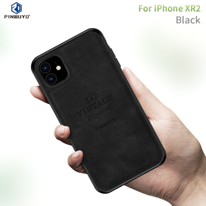 For iPhone 11 PINWUYO Shockproof Waterproof Full Coverage PC + TPU + Skin Protective Case (Black) - iPhone 11 Cases by PINWUYO | Online Shopping UK | buy2fix