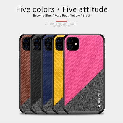 For iPhone 11 PINWUYO Honors Series Shockproof PC + TPU Protective Case (Black) - iPhone 11 Cases by PINWUYO | Online Shopping UK | buy2fix