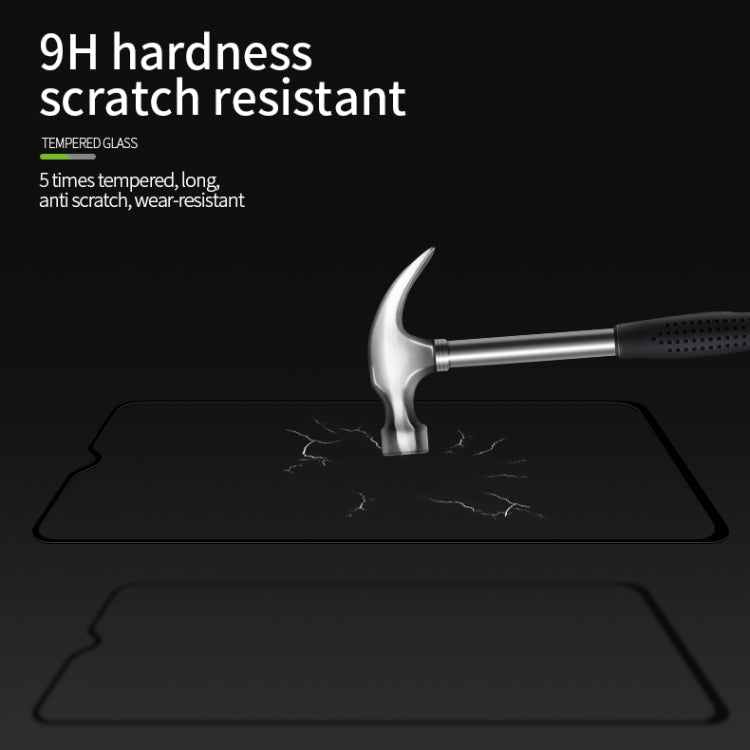 For Xiaomi RedMi Note8 Pro MOFI 9H 2.5D Full Screen Tempered Glass Film(Black) -  by MOFI | Online Shopping UK | buy2fix