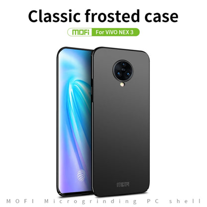 For  VIVO NEX3 MOFI Frosted PC Ultra-thin Hard Case(Gold) - vivo Cases by MOFI | Online Shopping UK | buy2fix