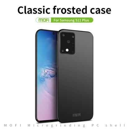 For Galaxy S20 Ultra MOFI Frosted PC Ultra-thin Hard Case(Black) - Galaxy Phone Cases by MOFI | Online Shopping UK | buy2fix